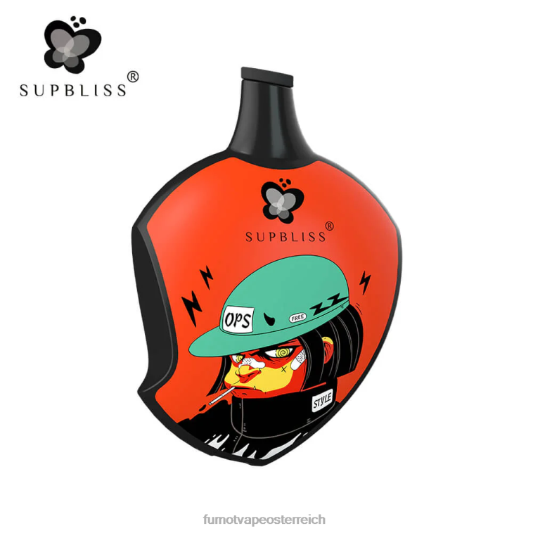 Fumot Supbliss SP6000 Einweg-Vape-Pod – 12 ml (1 Stück) Erdbeer-Kiwi PRHVJ462 Fumot Vape Österreich