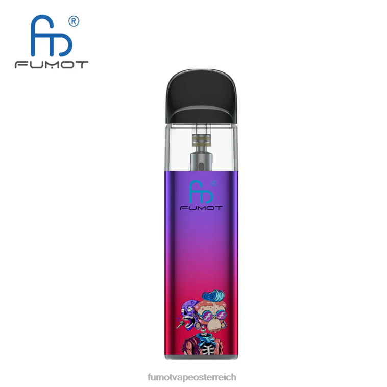 Fumot Dazzle Lite TPD-konformes leeres Vape-Kit (1 Stück) grün-lila PRHVJ551 Fumot Österreich