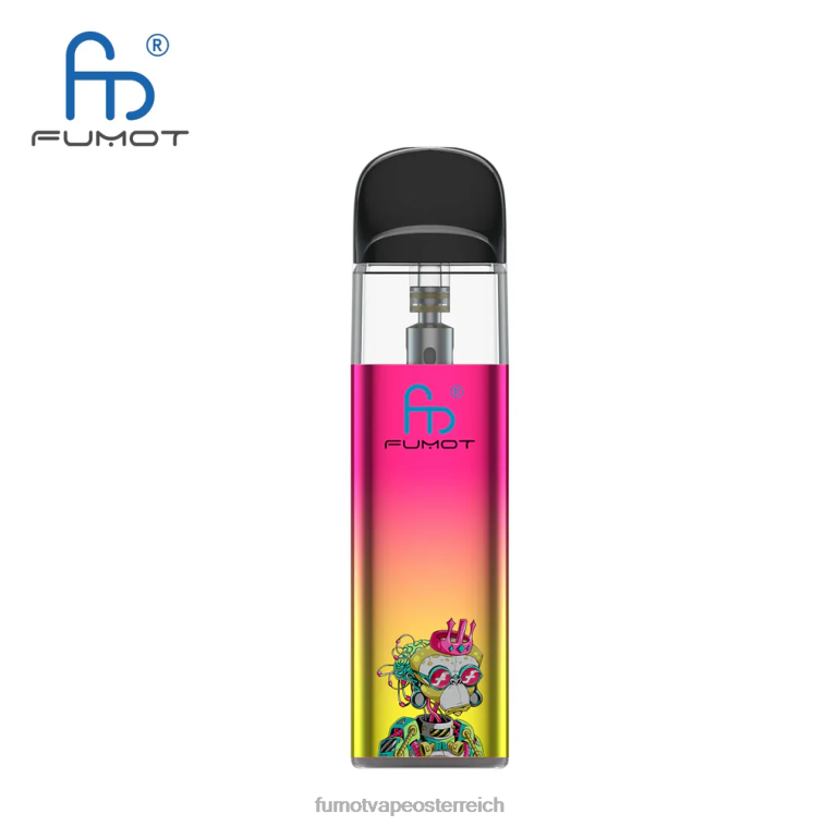 Fumot Dazzle Lite TPD-konformes leeres Vape-Kit (1 Stück) grün-lila PRHVJ551 Fumot Österreich