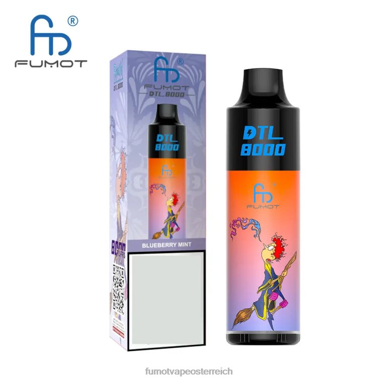 Fumot DTL 8000 Einweg-Vape-Pen – 16 ml (1 Stück) Aloe-Traube PRHVJ413 Fumot Vape Preis