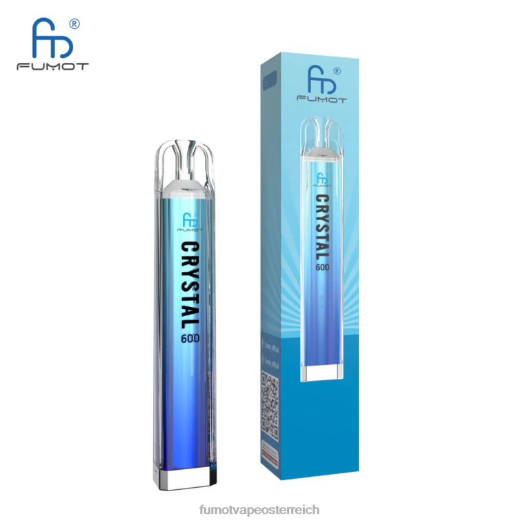 Fumot Crystal 2 ml (3-teiliges Set) Einweg-Vaporizer – 600 tpd-konform Ananaseis PRHVJ391 Fumot Österreich