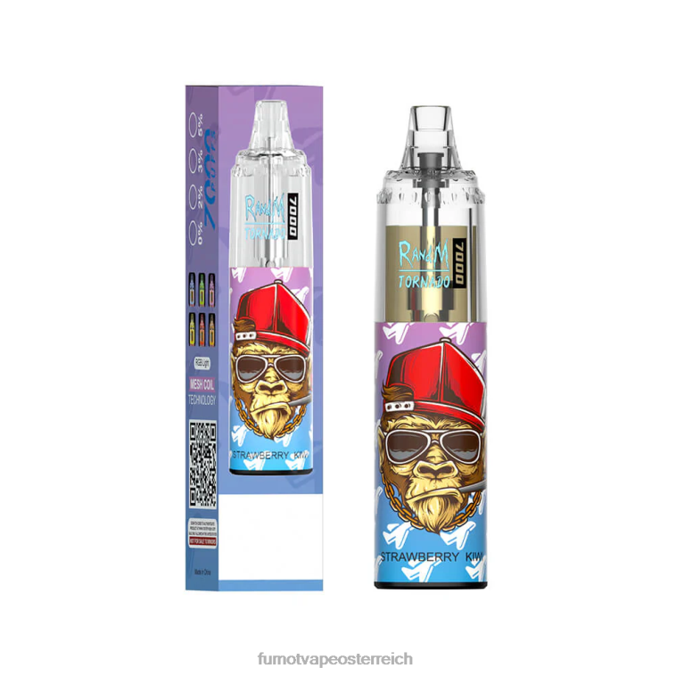 Fumot Tornado 14 ml (1 Stück) 7000 Einweg-Vape-Pen Erdbeerdonut PRHVJ100 Fumot Vape Sale