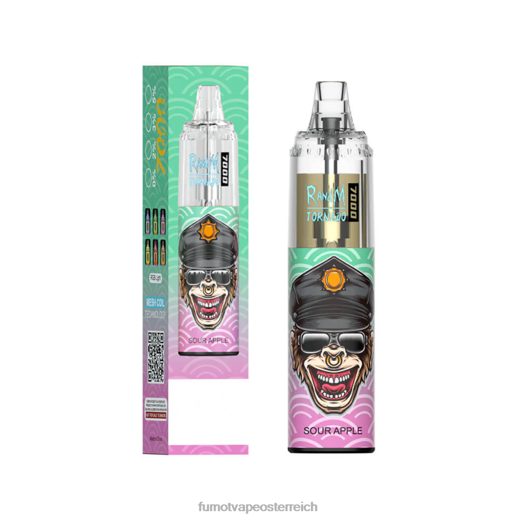 Fumot Tornado 7000 Einweg-Vape-Pen – 14 ml (1 Stück) Tigerblut PRHVJ107 Fumot Vape Online Shop