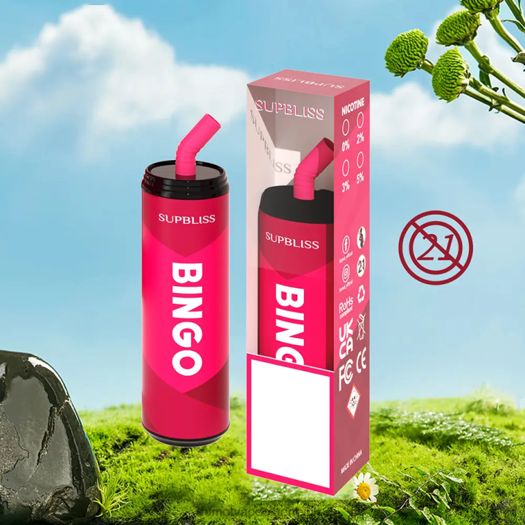 Fumot Supbliss Bingo 9000 Einweg-Vape-Pen (1 Stück) – 18 ml Blaubeer-Himbeere PRHVJ465 Fumot Vape Review