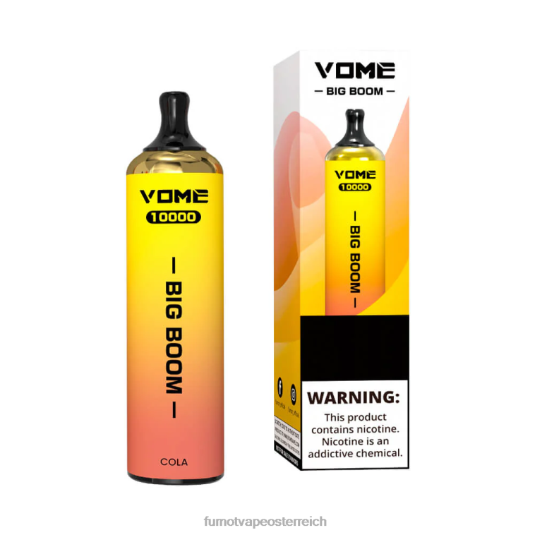 Fumot Vome Big Boom Einweg-Vape-Pen 10000 - 20 ml (1 Stück) Cola PRHVJ448 Fumot Tech