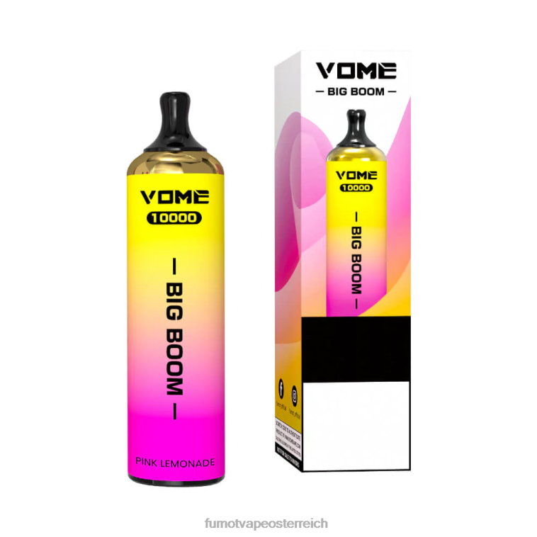 Fumot Vome Big Boom Einweg-Vape-Pen 10000 - 20 ml (1 Stück) Erdbeereis PRHVJ440 Fumot Vape Sale