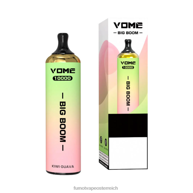 Fumot Vome Big Boom Einweg-Vape-Pen 10000 - 20 ml (1 Stück) Erdbeereis PRHVJ440 Fumot Vape Sale