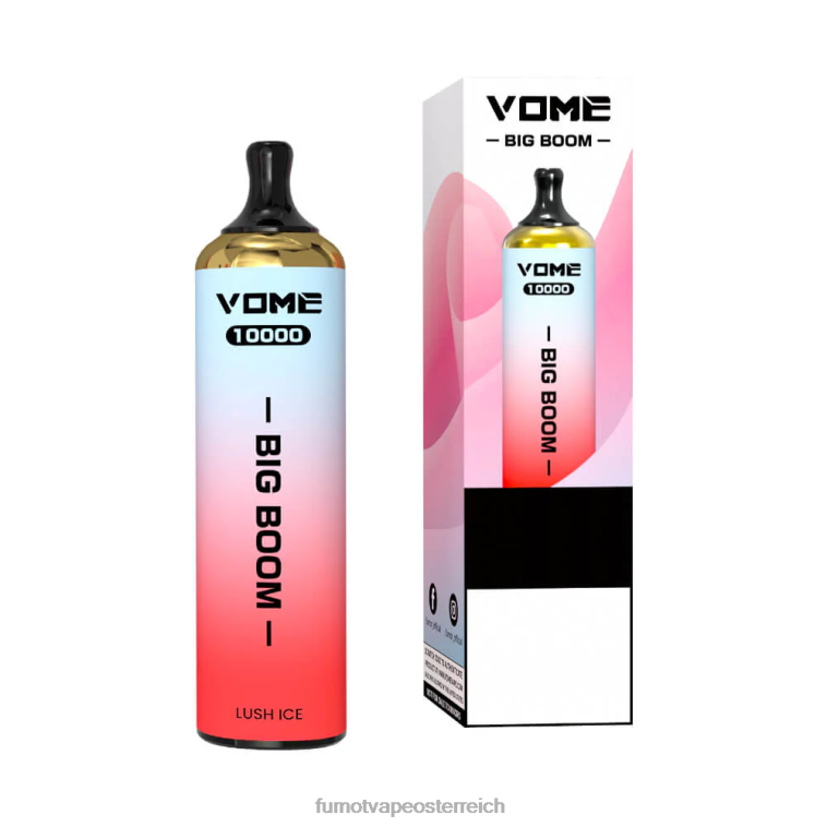 Fumot Vome Big Boom Einweg-Vape-Pen 10000 - 20 ml (1 Stück) Gummibär PRHVJ445 Fumot Vape Review