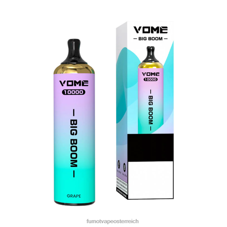 Fumot Vome Big Boom Einweg-Vape-Pen 10000 - 20 ml (1 Stück) Kiwi-Guave PRHVJ443 Fumot Vape Preis